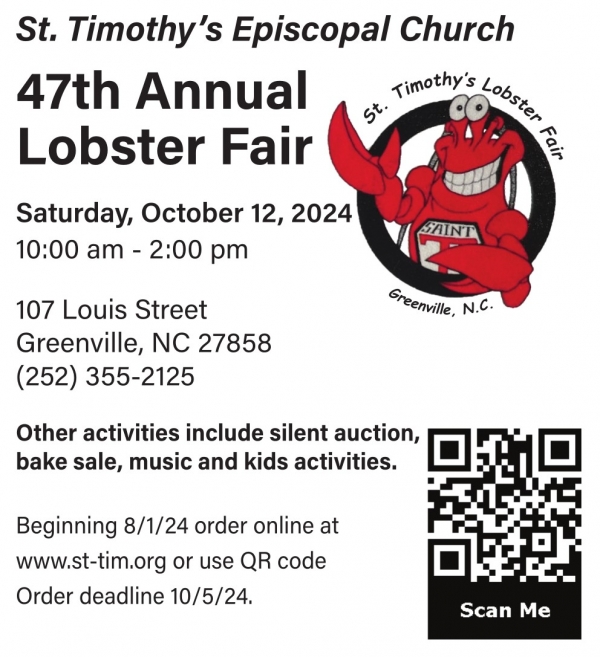 Lobster Fair: October 12th